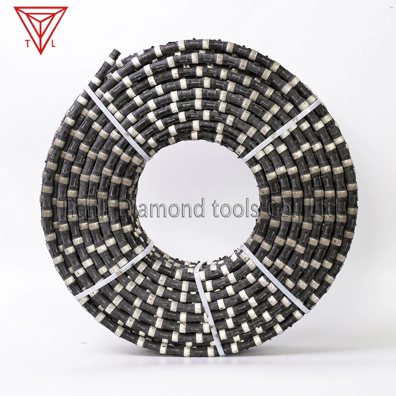 2023 Factory Custom Diamond Wire Cutting Mining Rope Saw with Connector Closed Loop for Granite Marble Jade Concrete Stone